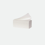 Serviettes en ZIG ZAG BLANC