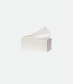 Serviettes en ZIG ZAG BLANC