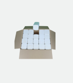 Serviettes en ZIG ZAG BLANC – Image 2
